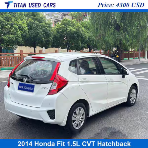 White Used Honda Fit Hatchback 2014 Near Me