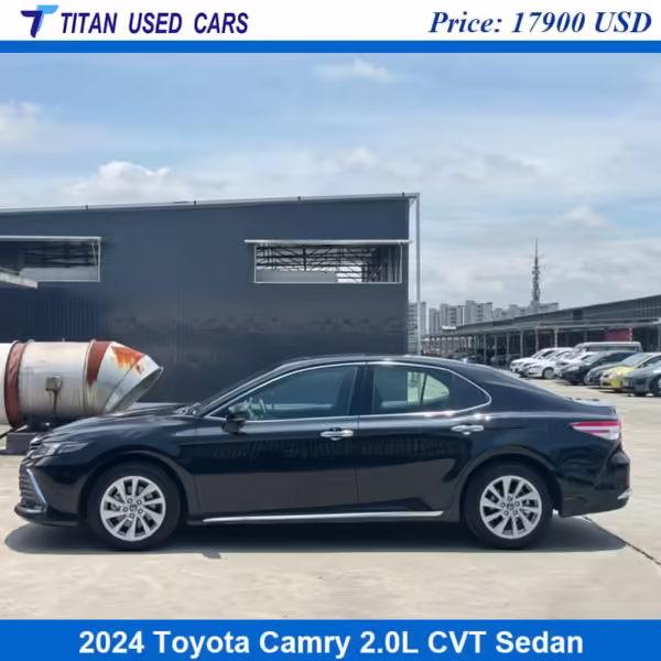 black Used 2024 Toyota Camry Cars for sale