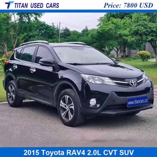 black color used 2015 Toyota RAV4