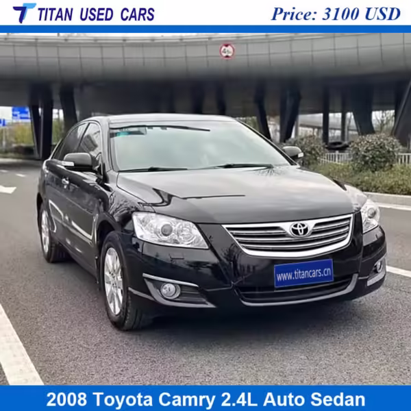 black used 2008 Toyota Camry sedan