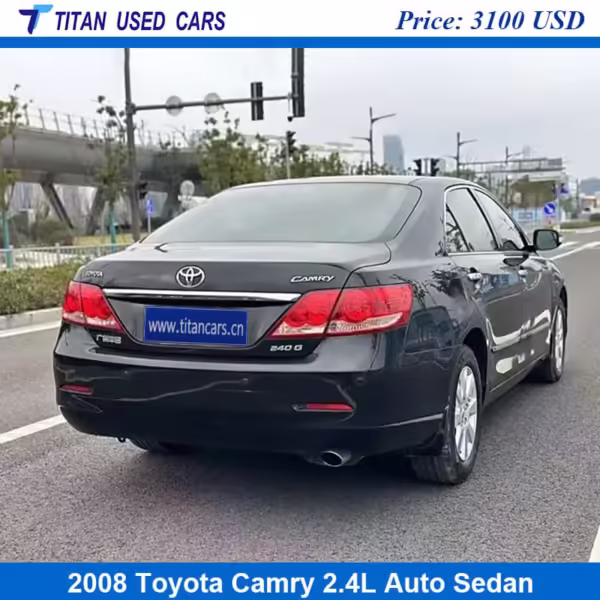 black used 2008 Toyota Camry sedan