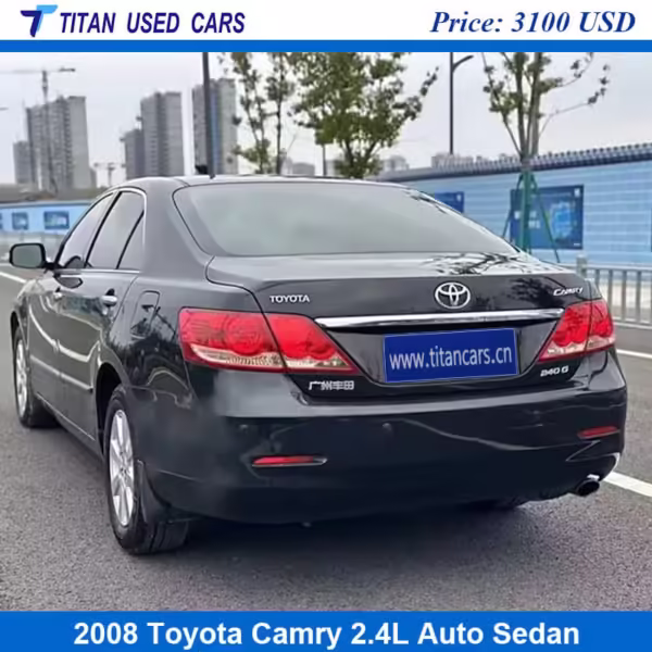 black used 2008 Toyota Camry sedan