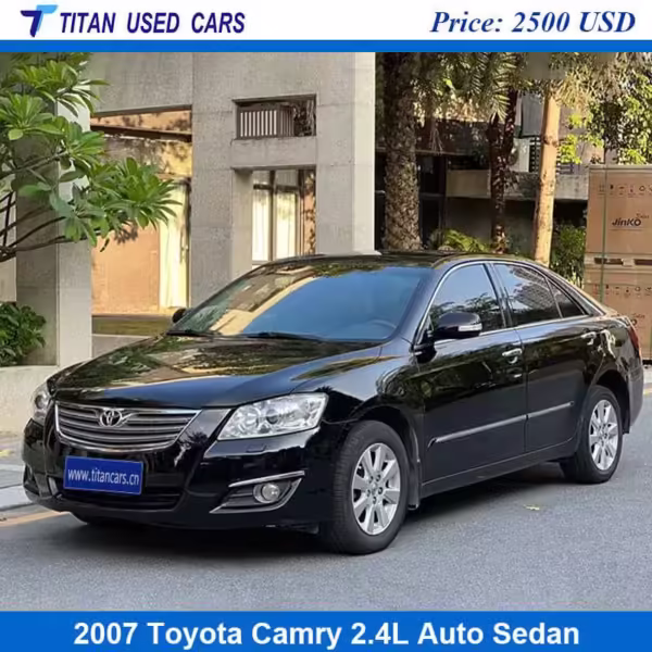used 2007 Camry for sale from China.