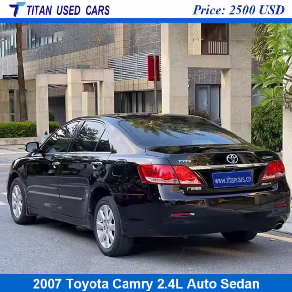 black used 2007 Camry for sale