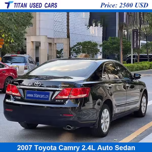 black used 2007 Camry for sale