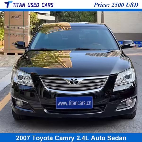 black used 2007 Camry for sale