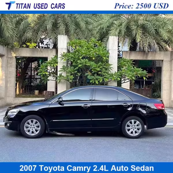 black used 2007 Camry for sale