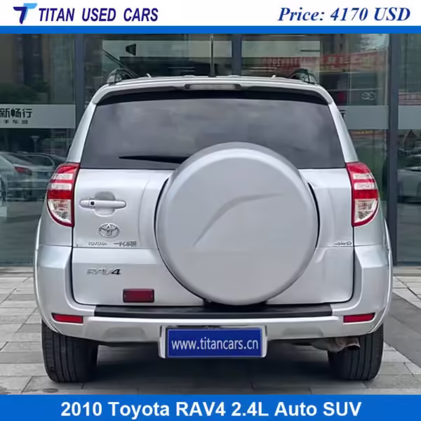 silver-gray used 2010 RAV4 near uganda