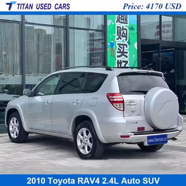 silver-gray used 2010 RAV4 near Ghana