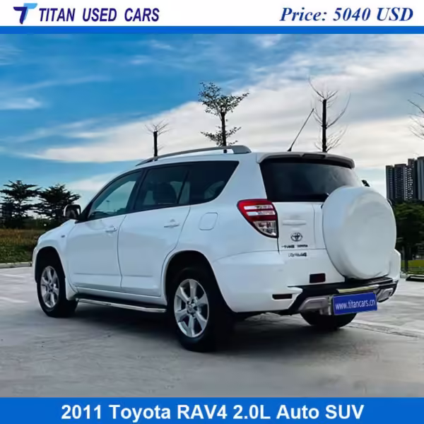 White used 2011 Toyota RAV4