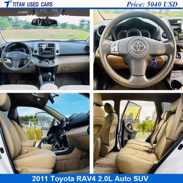 beige interior used 2011 Toyota RAV4