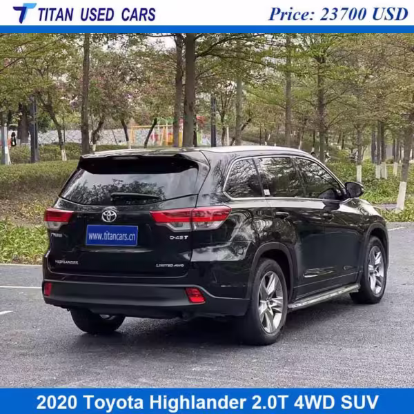 The used 2020 Toyota Highlander for Sale in Liberia.
