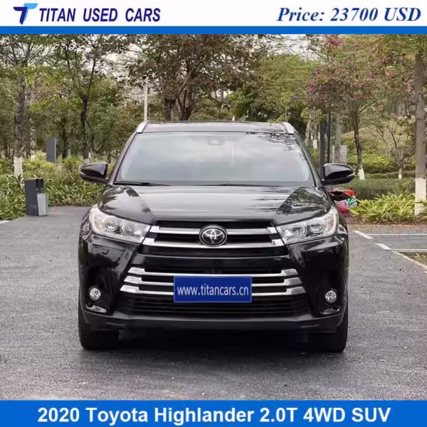 The used 2020 Toyota Highlander for Sale in Liberia.