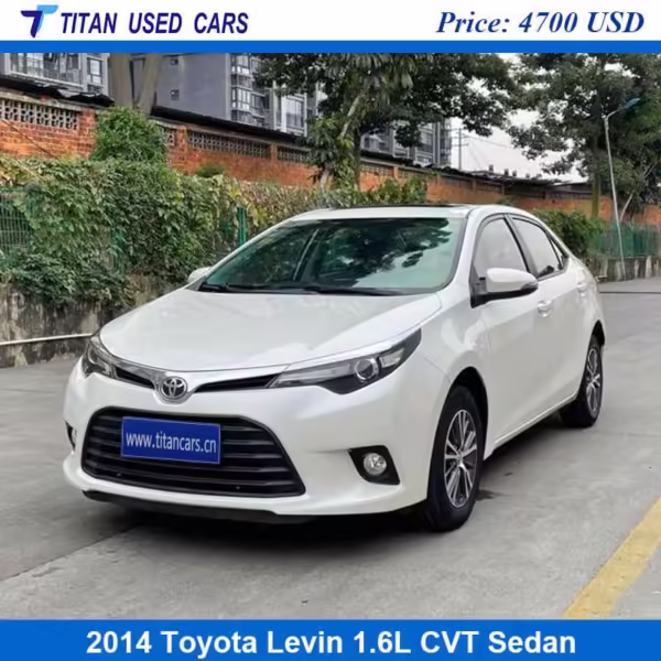 used Toyota Corolla Levin 2014 for sale in Uganda both in good condition.