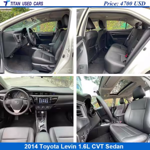 used Toyota Corolla Levin 2014 for sale in Uganda both in good condition.