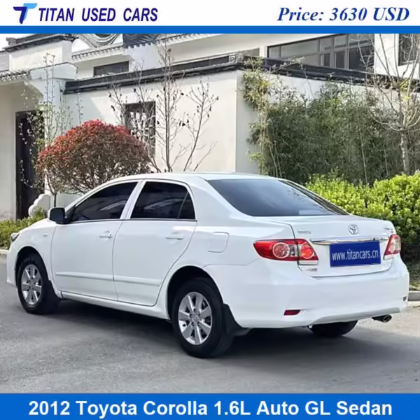 2012 toyota corolla price used