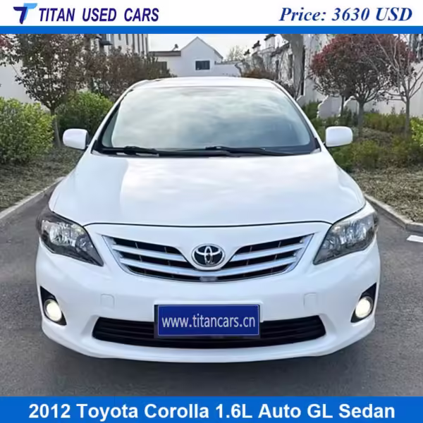 used 2012 toyota corolla sedan