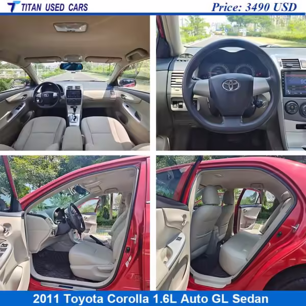 red/purple used 2011 toyota corolla sedan for sale