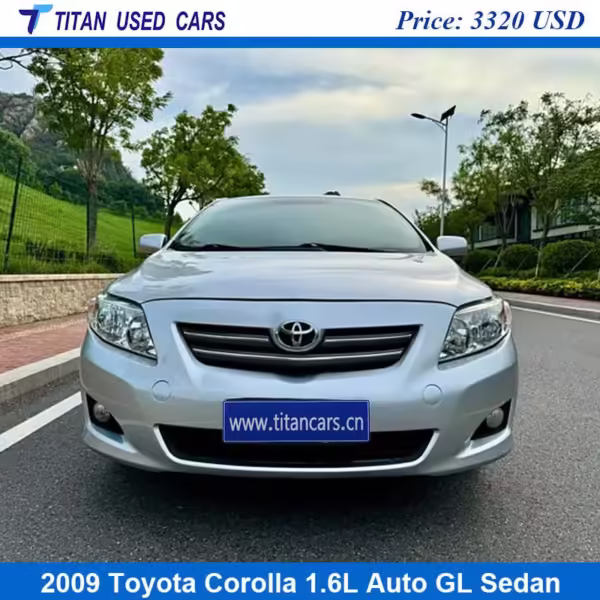 Silver/Gray Used 2009 Toyota Corolla for Sale in Africa