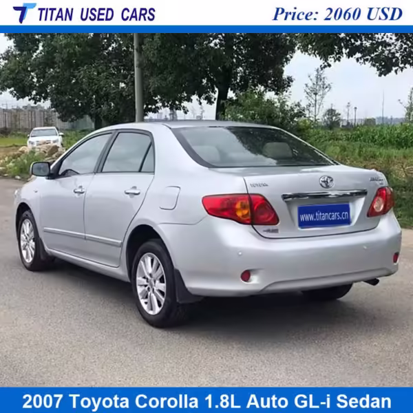 silver/gray used 2007 toyota corolla near me