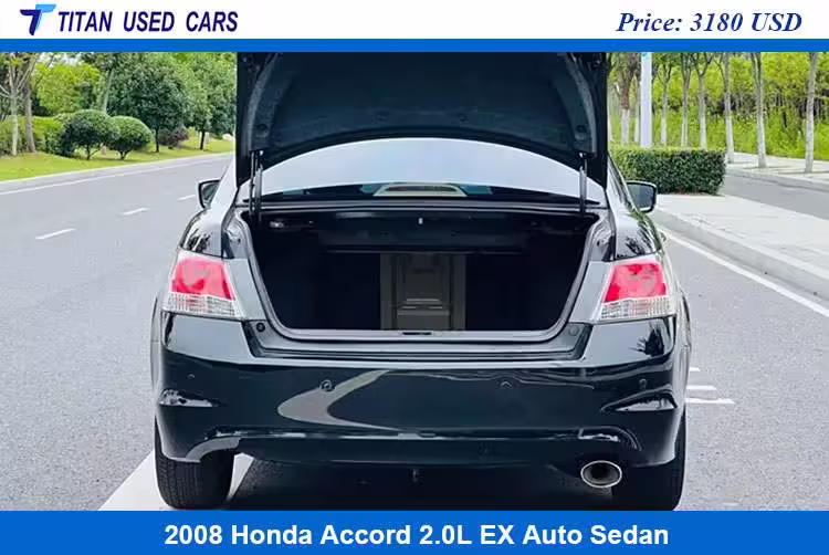 black used 2008 honda accord for sale price and details