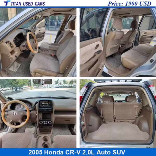 Used 2005 Honda CRV for Sale Near Me in Tunisia