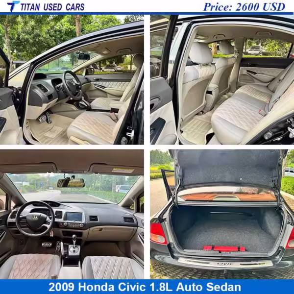 black Used 2009 Honda Civic Sedan for Sale Near Me