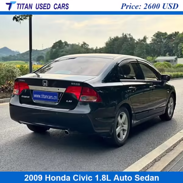 black color of the Used 2009 Honda Civic Sedan for Sale