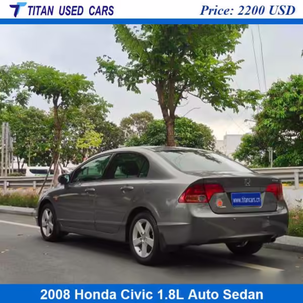 silver color of the Used 2008 Honda Civic for Sale Near Me
