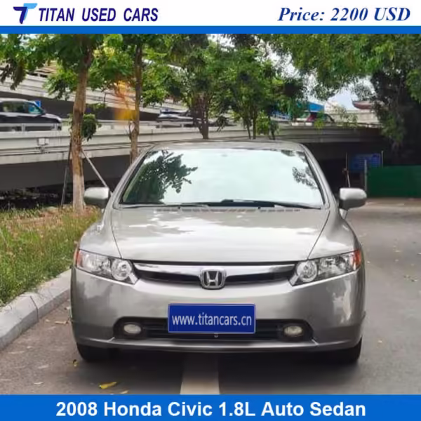 silver color of the Used 2008 Honda Civic for Sale Near Me