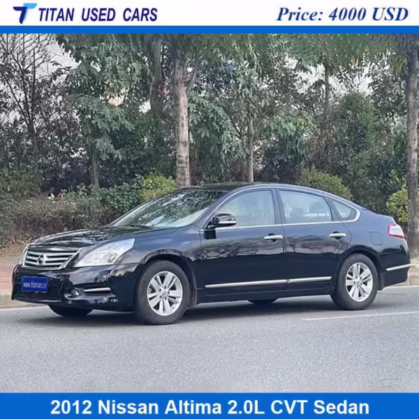 black Used 2012 Nissan Altima Price for sale