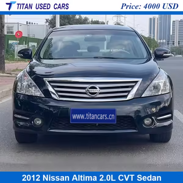 black Used 2012 Nissan Altima Price