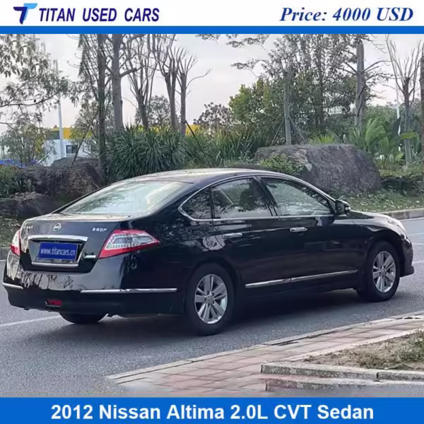 black Nissan Altima 2012 Used Car for sale