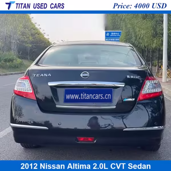black Nissan Altima 2012 Used Car