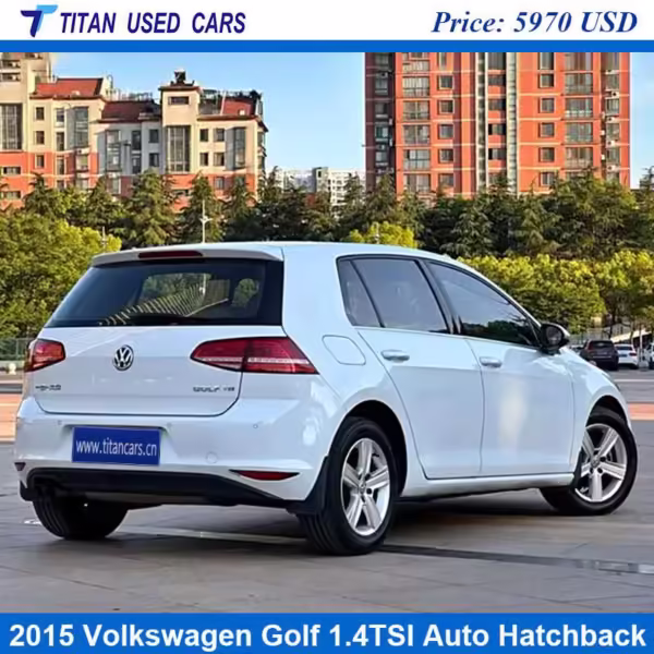 White Used 2015 Volkswagen Golf TSI for Sale Price