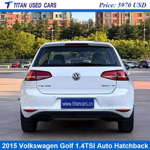 White Used 2015 Volkswagen Golf TSI for Sale