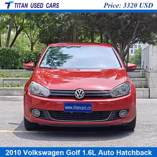 Red/Purple Used 2010 Volkswagen Golf for Sale in Africa