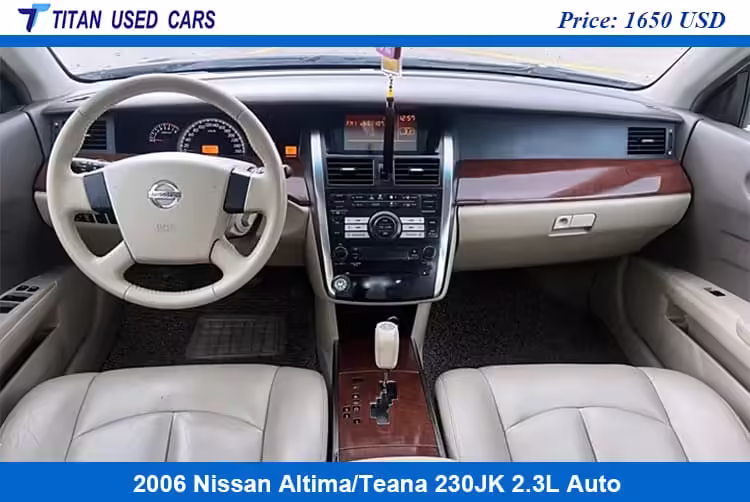beige interior in the used 2006 Nissan Altima