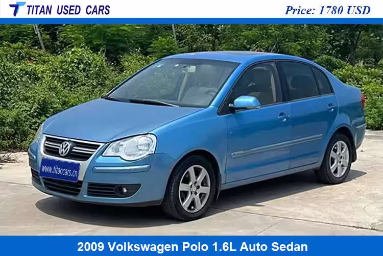 Blue Used VW Polo 2009 for Sale Near Me
