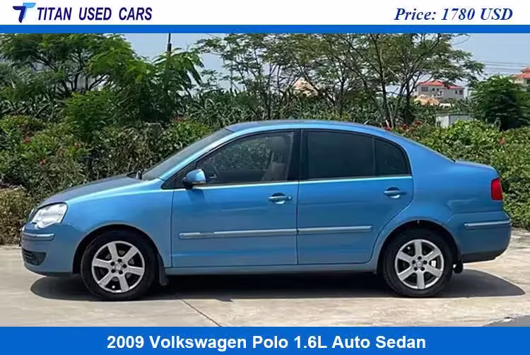 Used VW Polo 2009 for Sale Blue Near Me