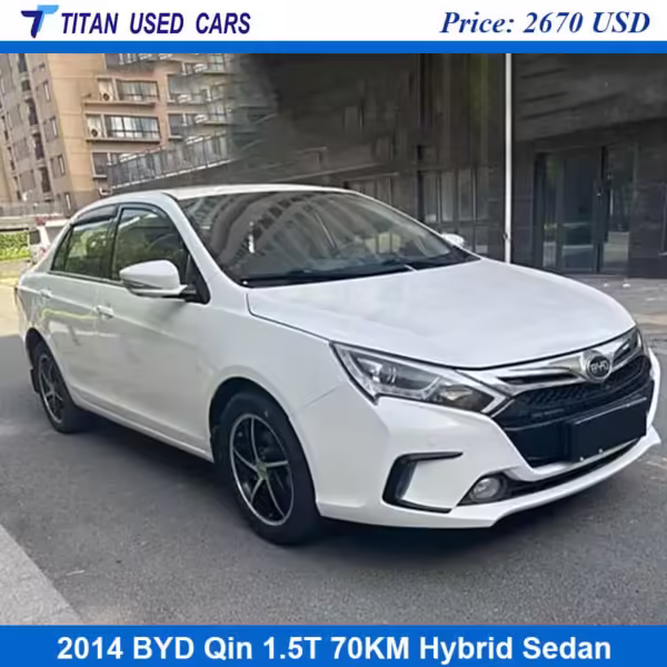White Used 2014 BYD Qin Price Near Me