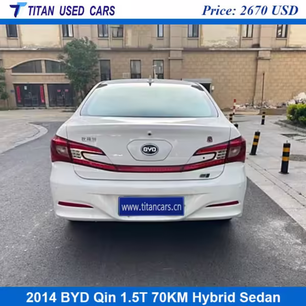 white Used 2014 BYD Qin Price