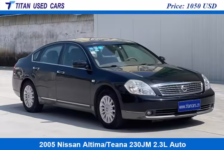black Used 2005 Nissan Altima