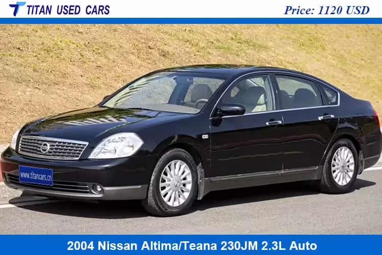 black 2004 Nissan Altima Used Car