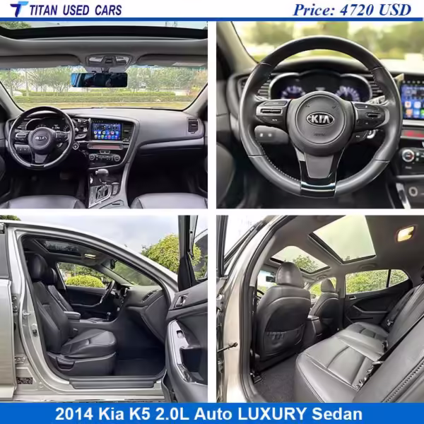 Used Kia K5 2014 Price Details