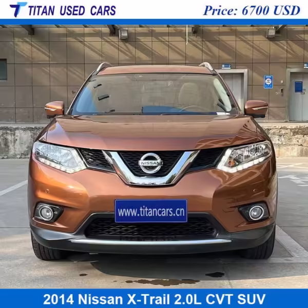 Champagne/Brown Used Nissan X Trail 2014 in somalia