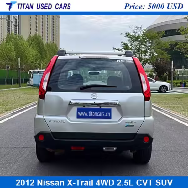 silver Used Nissan X Trail 2012 from China