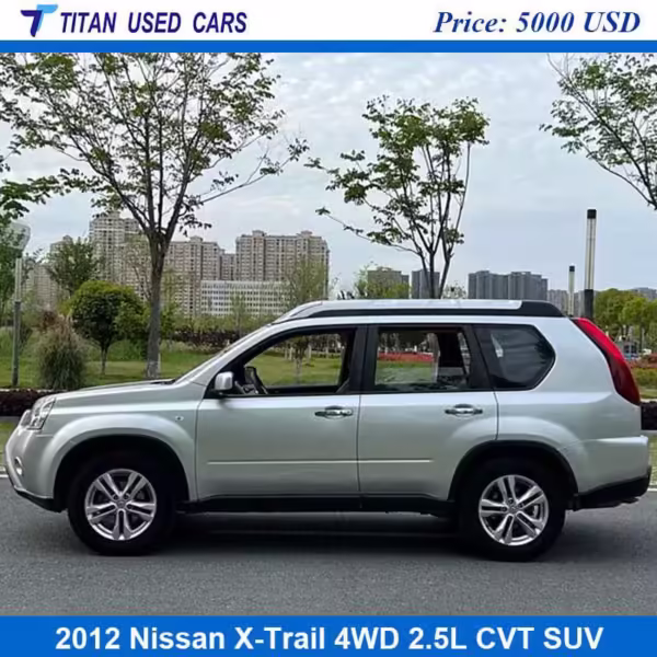 silver Used Nissan X Trail 2012 near me