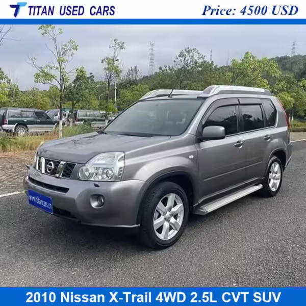 silver Used Nissan X Trail 2010 4WD
