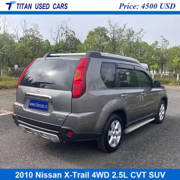 silver Used Nissan X Trail 2010 4WD near nigeria